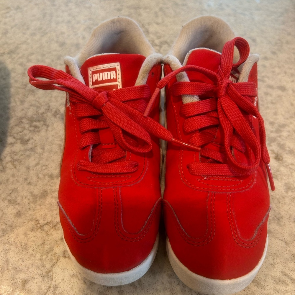 Puma Kids Red Sneakers